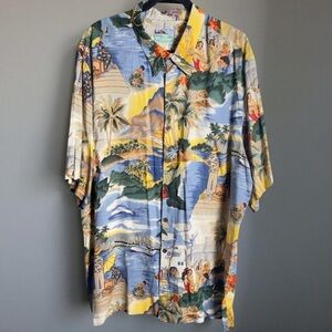 Reyn Spooner Men’s Hawaiian VTG Button Down Shirt XXL